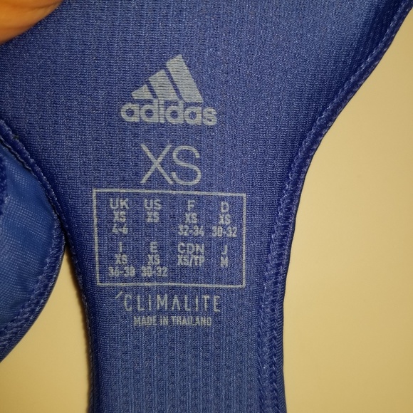 Adidas XS Compression Sport Bra - Picture 3 of 3